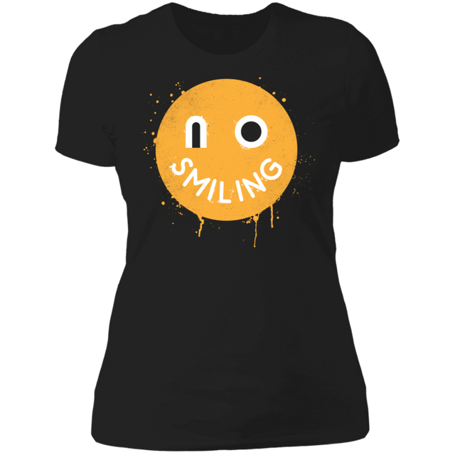 T-Shirts Black / X-Small No Smiling Women's Premium T-Shirt