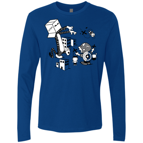 T-Shirts Royal / Small No Strings Attached Men's Premium Long Sleeve