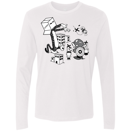 T-Shirts White / Small No Strings Attached Men's Premium Long Sleeve