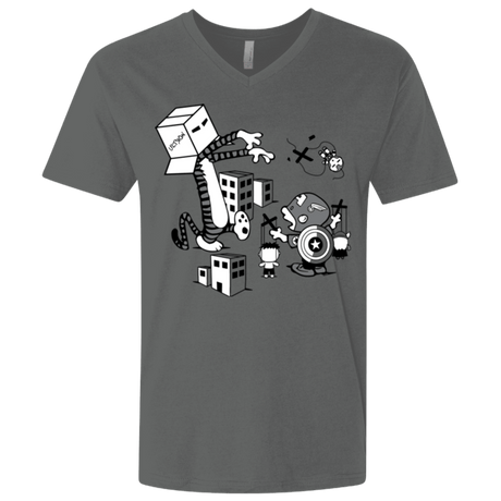 T-Shirts Heavy Metal / X-Small No Strings Attached Men's Premium V-Neck