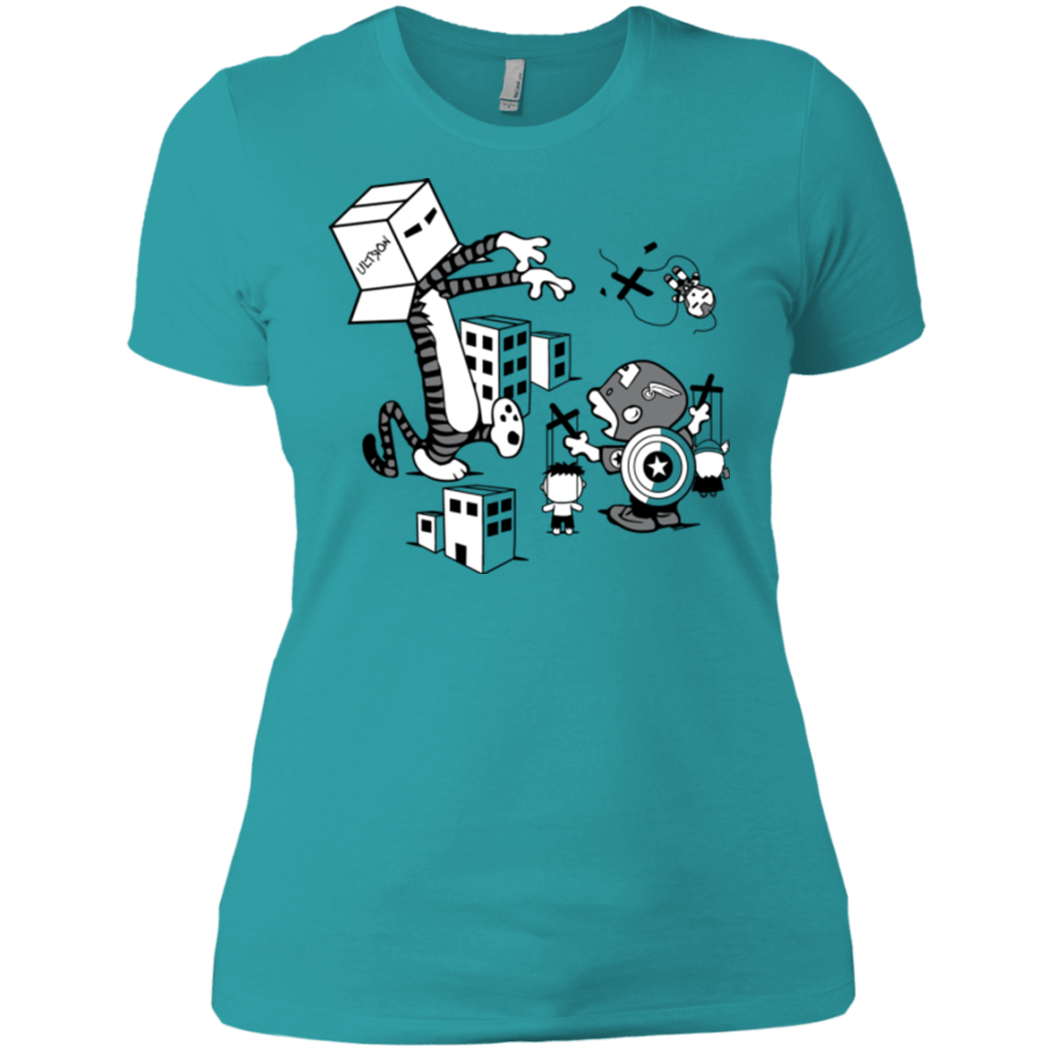 T-Shirts Tahiti Blue / X-Small No Strings Attached Women's Premium T-Shirt