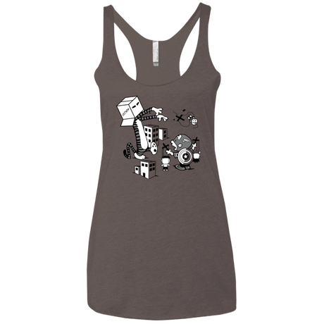 T-Shirts Macchiato / X-Small No Strings Attached Women's Triblend Racerback Tank