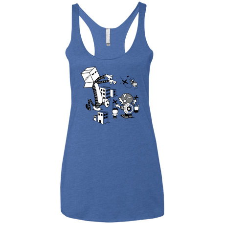 T-Shirts Vintage Royal / X-Small No Strings Attached Women's Triblend Racerback Tank