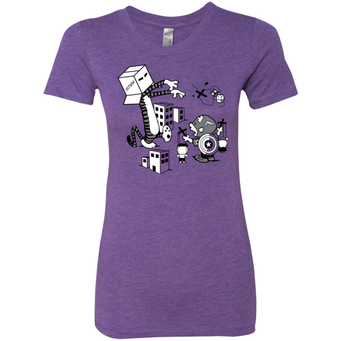 T-Shirts Purple Rush / Small No Strings Attached Women's Triblend T-Shirt