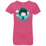 T-Shirts Hot Pink / YXS No Super Power Girls Premium T-Shirt