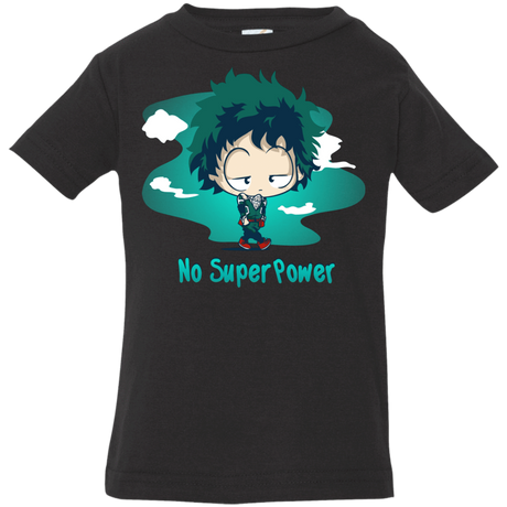 T-Shirts Black / 6 Months No Super Power Infant Premium T-Shirt