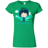 T-Shirts Irish Green / S No Super Power Junior Slimmer-Fit T-Shirt