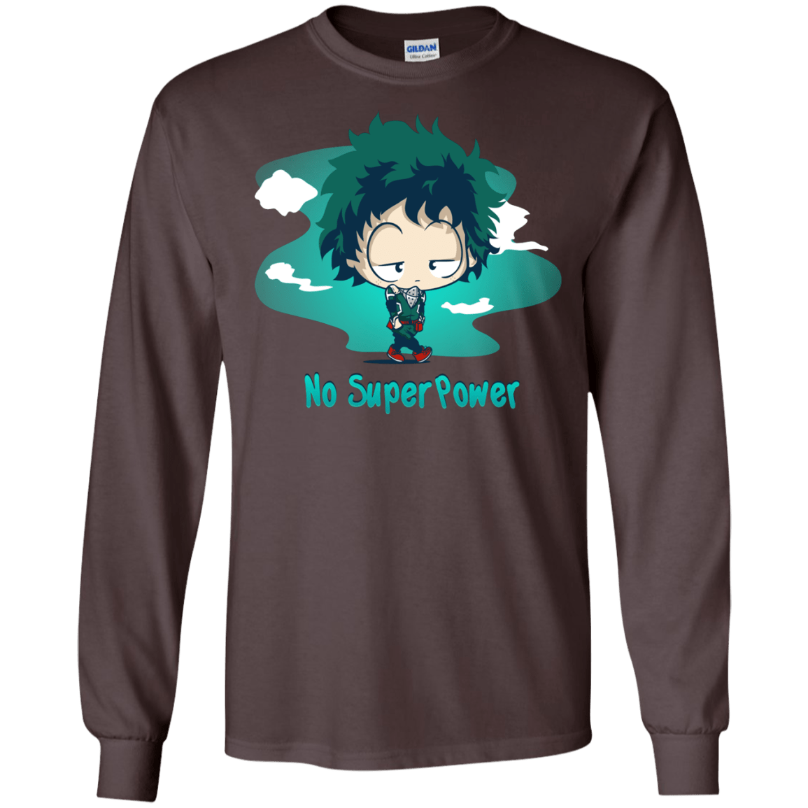 No Super Power Men's Long Sleeve T-Shirt