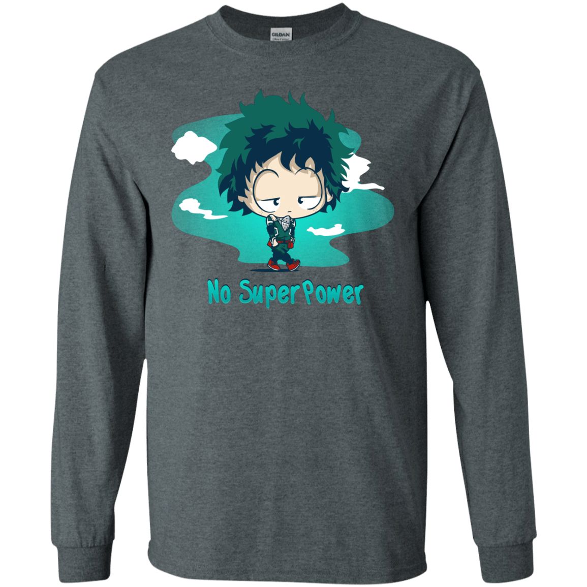 No Super Power Men's Long Sleeve T-Shirt