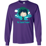 No Super Power Men's Long Sleeve T-Shirt