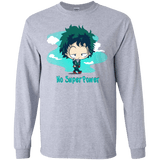 No Super Power Men's Long Sleeve T-Shirt