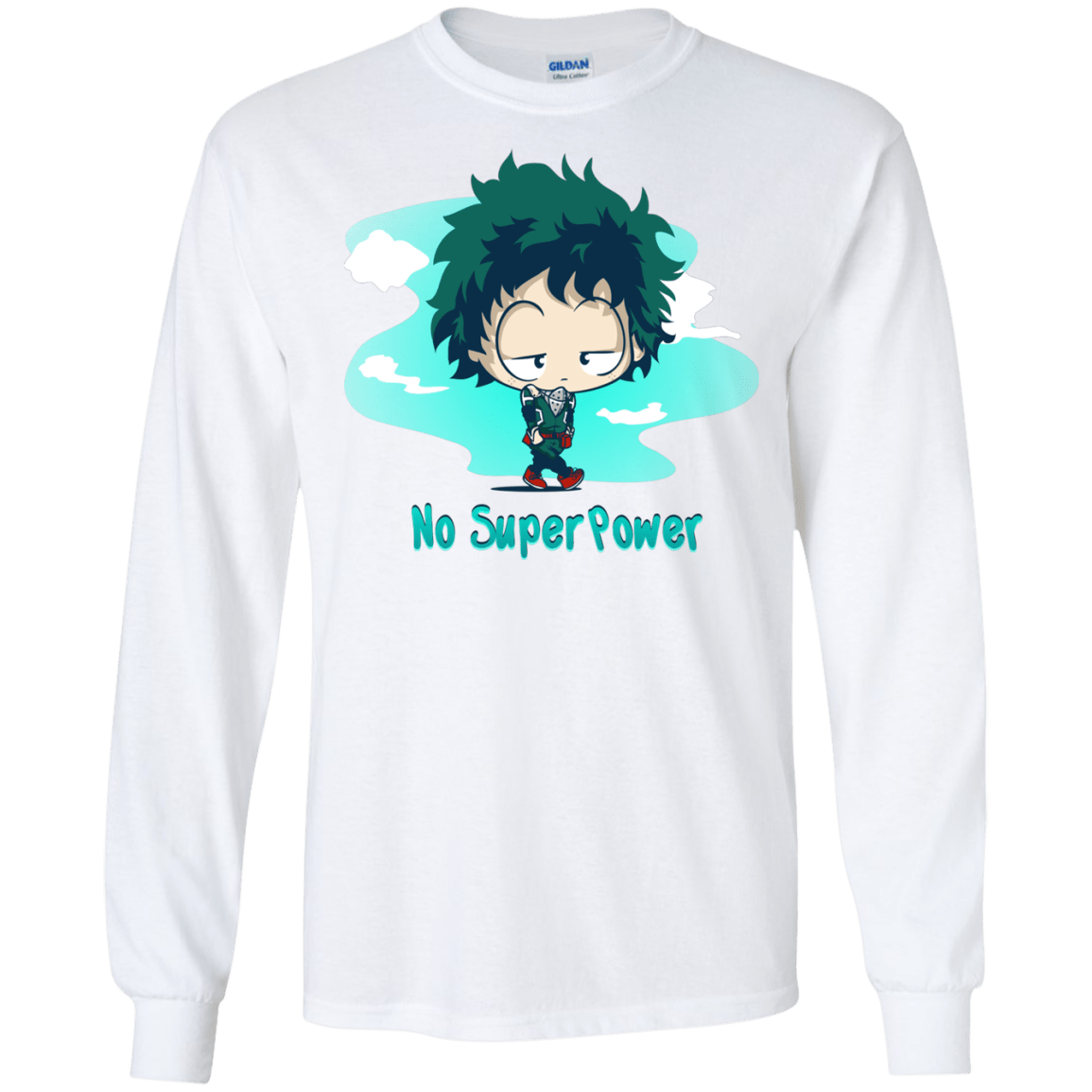 No Super Power Men's Long Sleeve T-Shirt