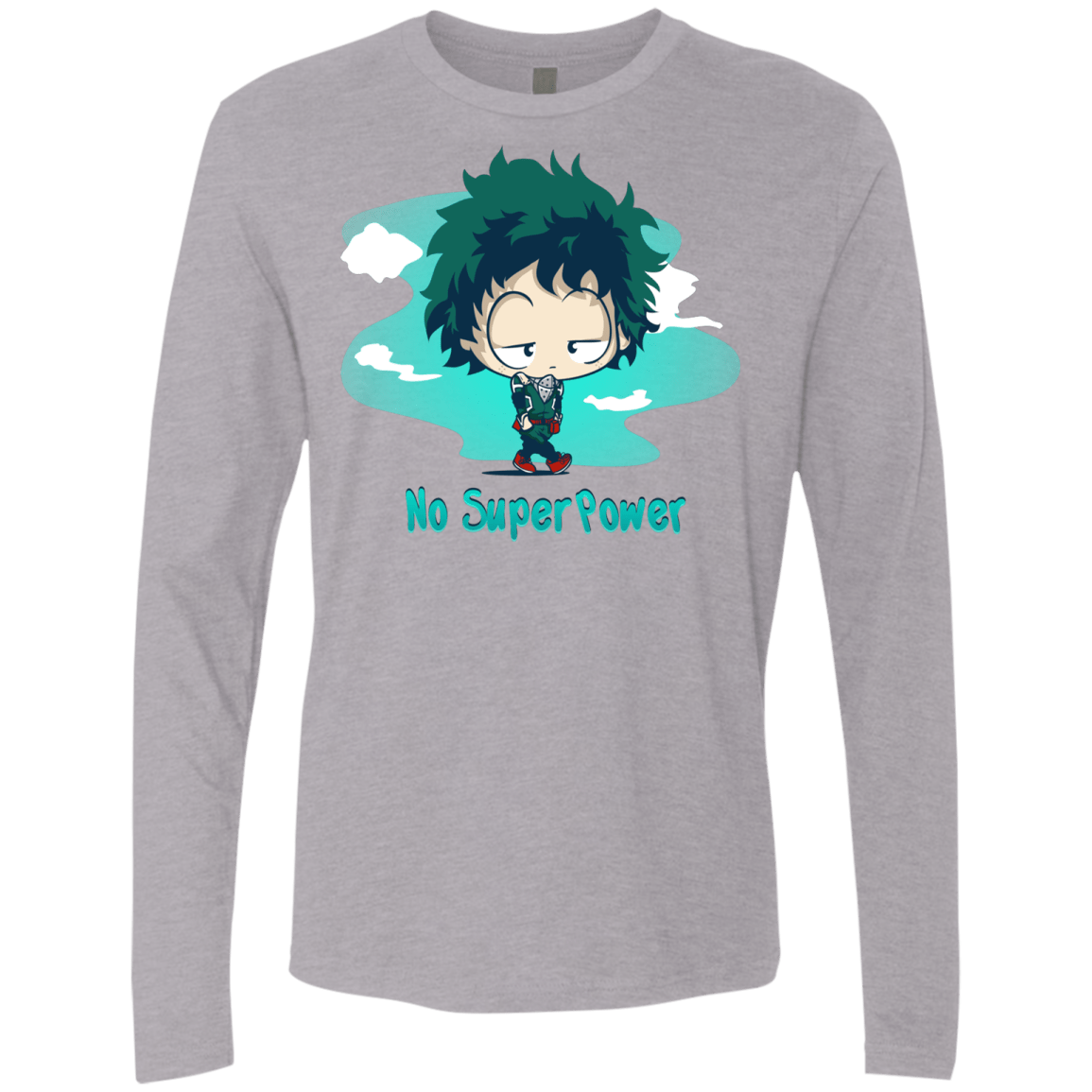 No Super Power Men's Premium Long Sleeve