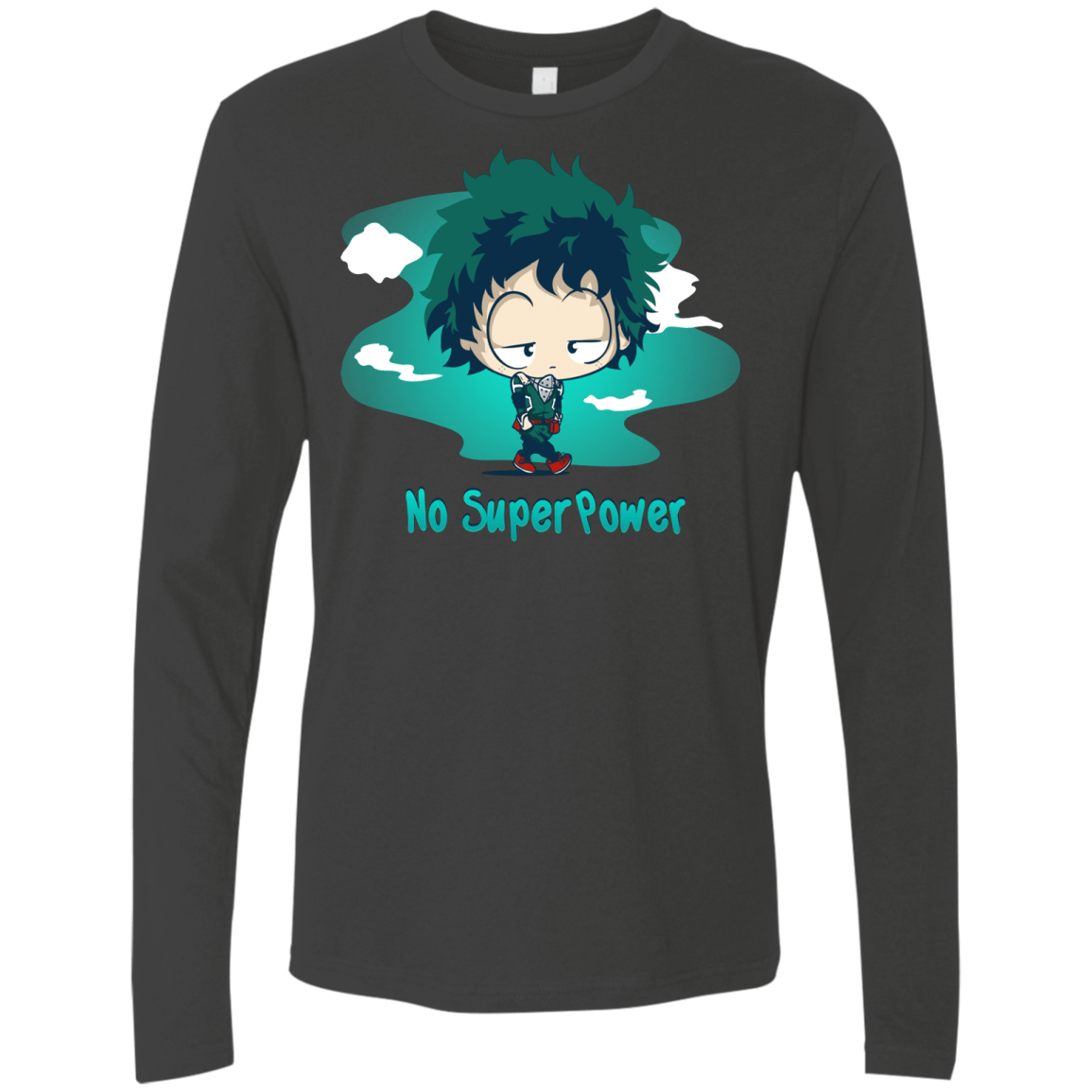 No Super Power Men's Premium Long Sleeve