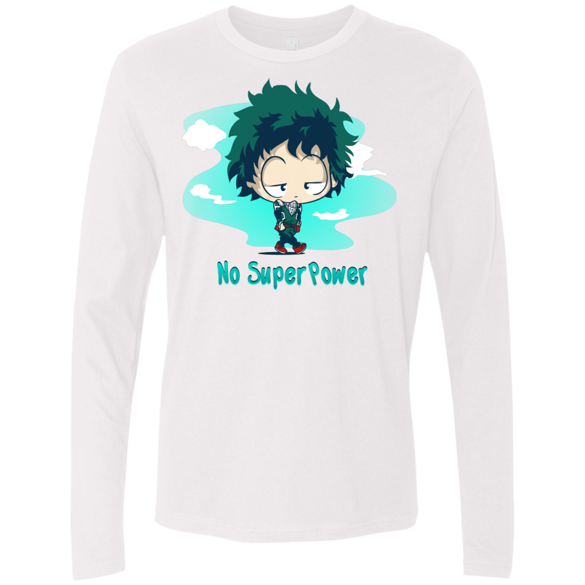 No Super Power Men's Premium Long Sleeve