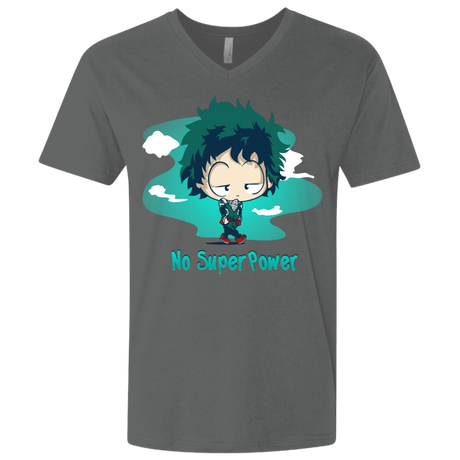 T-Shirts Heavy Metal / X-Small No Super Power Men's Premium V-Neck