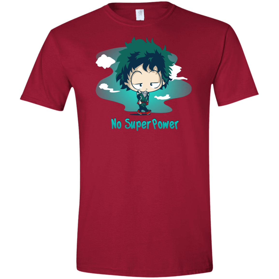 No Super Power Men's Semi-Fitted Softstyle