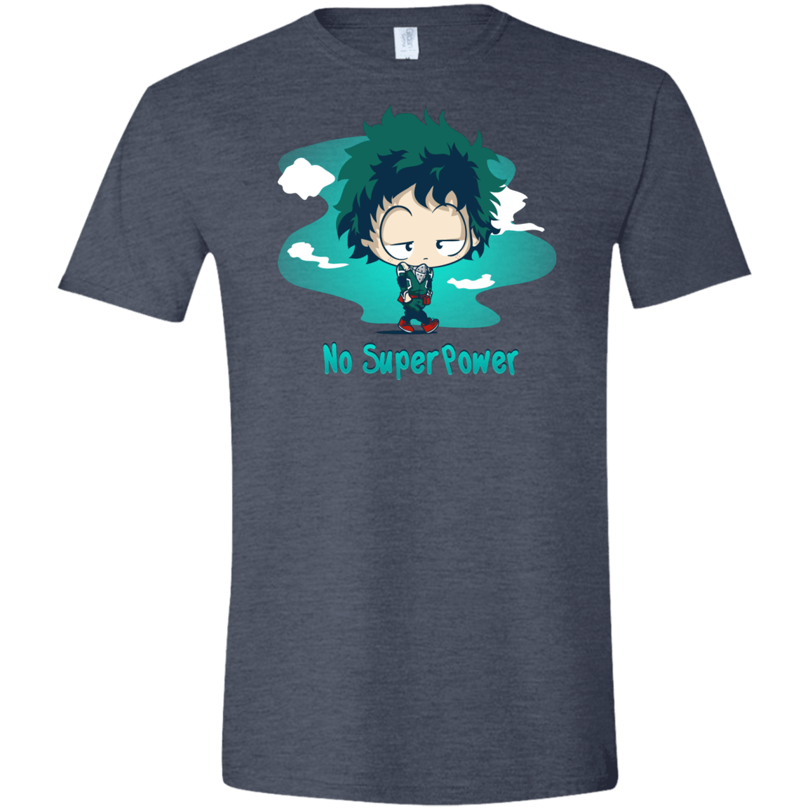 No Super Power Men's Semi-Fitted Softstyle