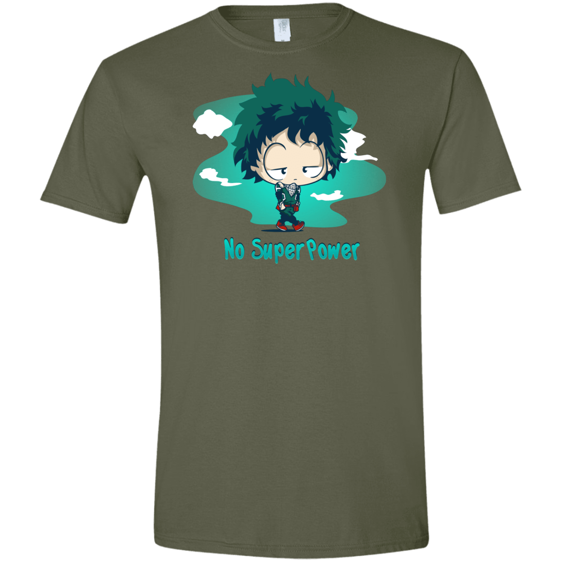 No Super Power Men's Semi-Fitted Softstyle