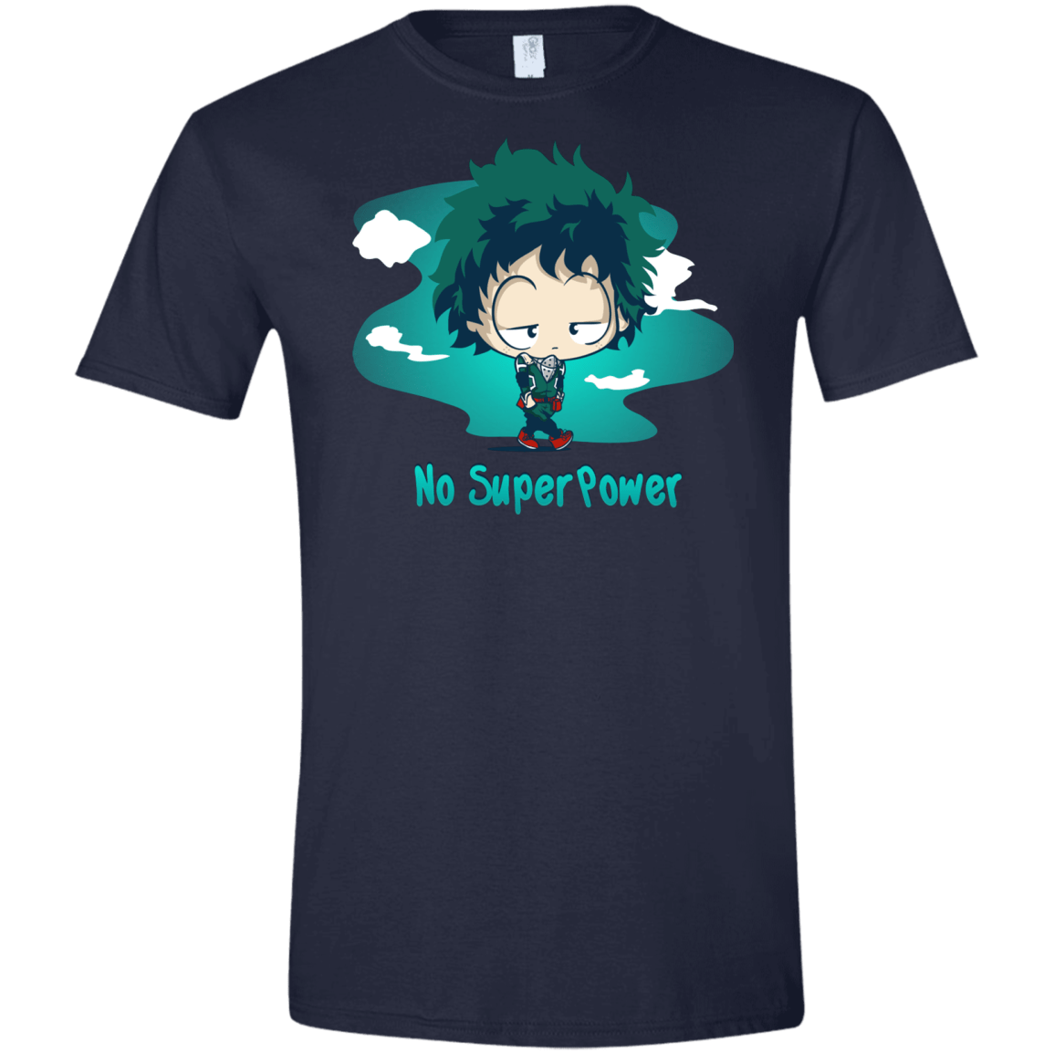No Super Power Men's Semi-Fitted Softstyle