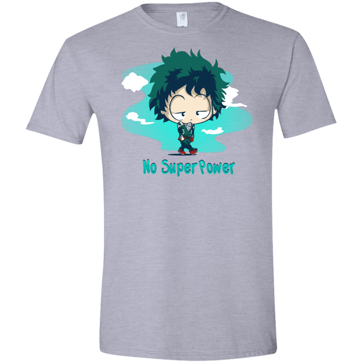 No Super Power Men's Semi-Fitted Softstyle