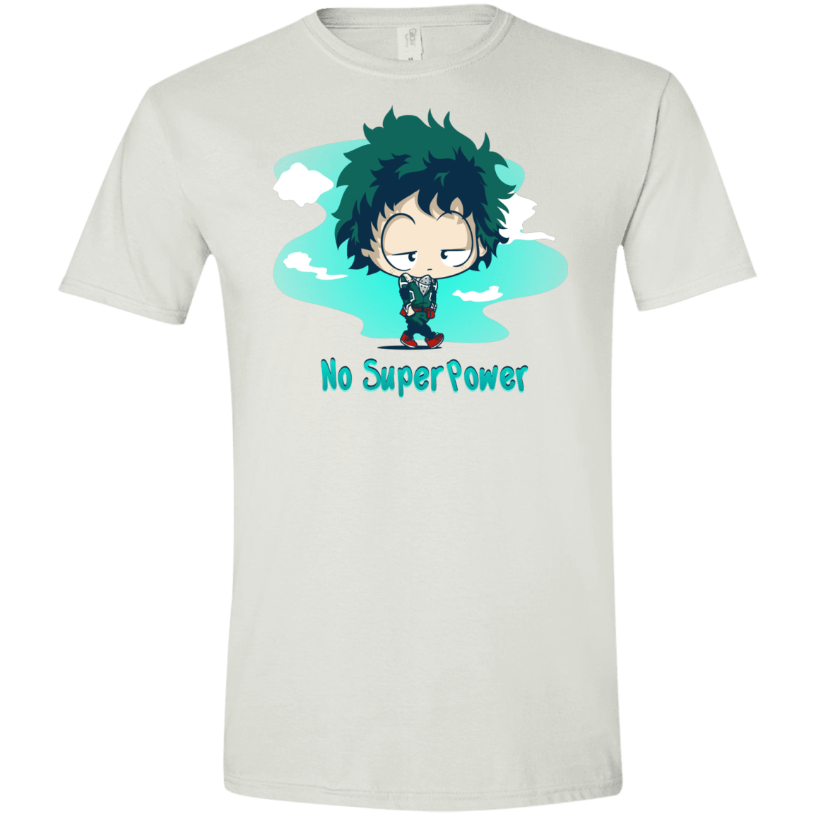 No Super Power Men's Semi-Fitted Softstyle