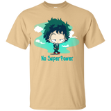 T-Shirts Vegas Gold / S No Super Power T-Shirt