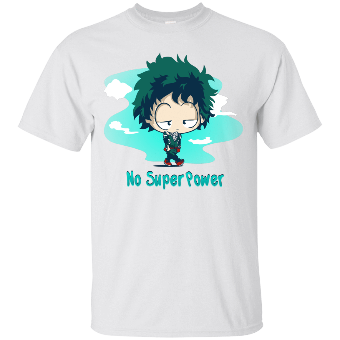 T-Shirts White / S No Super Power T-Shirt