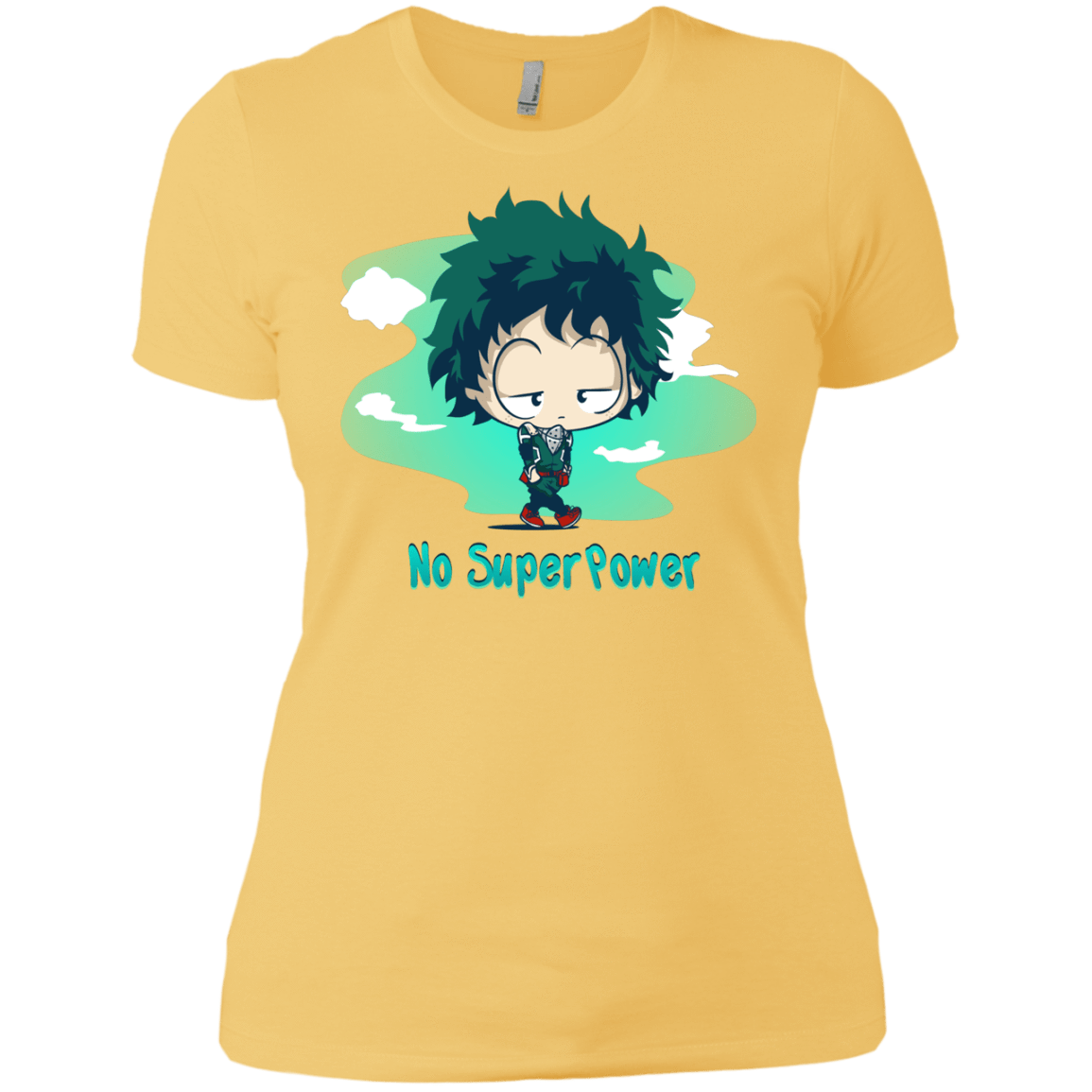 T-Shirts Banana Cream/ / X-Small No Super Power Women's Premium T-Shirt
