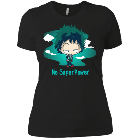 T-Shirts Black / X-Small No Super Power Women's Premium T-Shirt