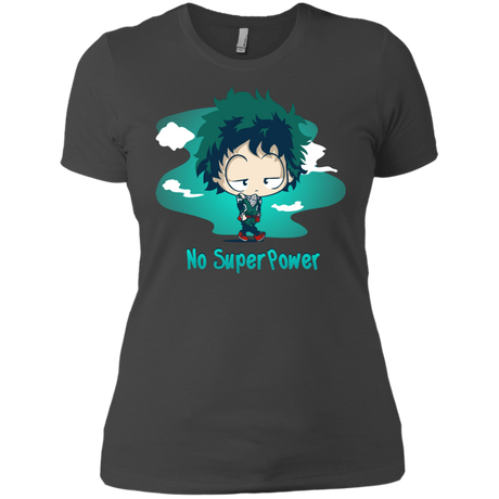 T-Shirts Heavy Metal / X-Small No Super Power Women's Premium T-Shirt