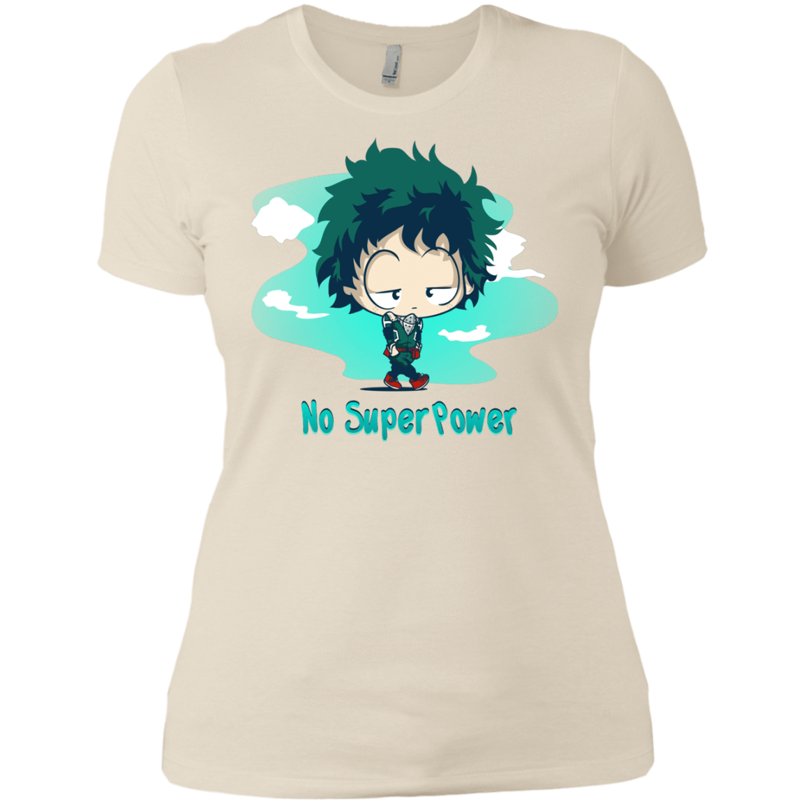T-Shirts Ivory/ / X-Small No Super Power Women's Premium T-Shirt