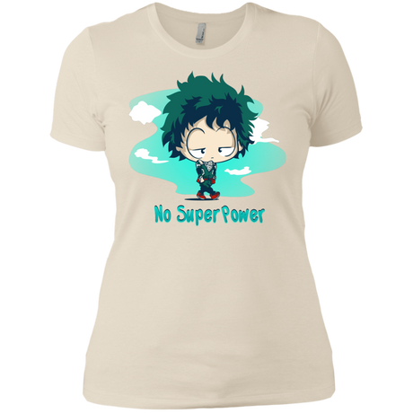 T-Shirts Ivory/ / X-Small No Super Power Women's Premium T-Shirt