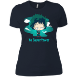 T-Shirts Midnight Navy / X-Small No Super Power Women's Premium T-Shirt