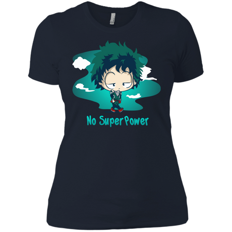 T-Shirts Midnight Navy / X-Small No Super Power Women's Premium T-Shirt
