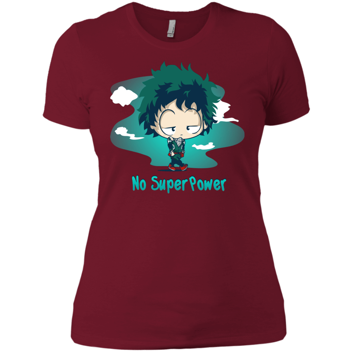 T-Shirts Scarlet / X-Small No Super Power Women's Premium T-Shirt