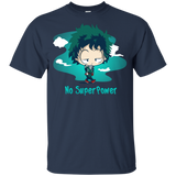 T-Shirts Navy / YXS No Super Power Youth T-Shirt