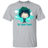 T-Shirts Sport Grey / YXS No Super Power Youth T-Shirt