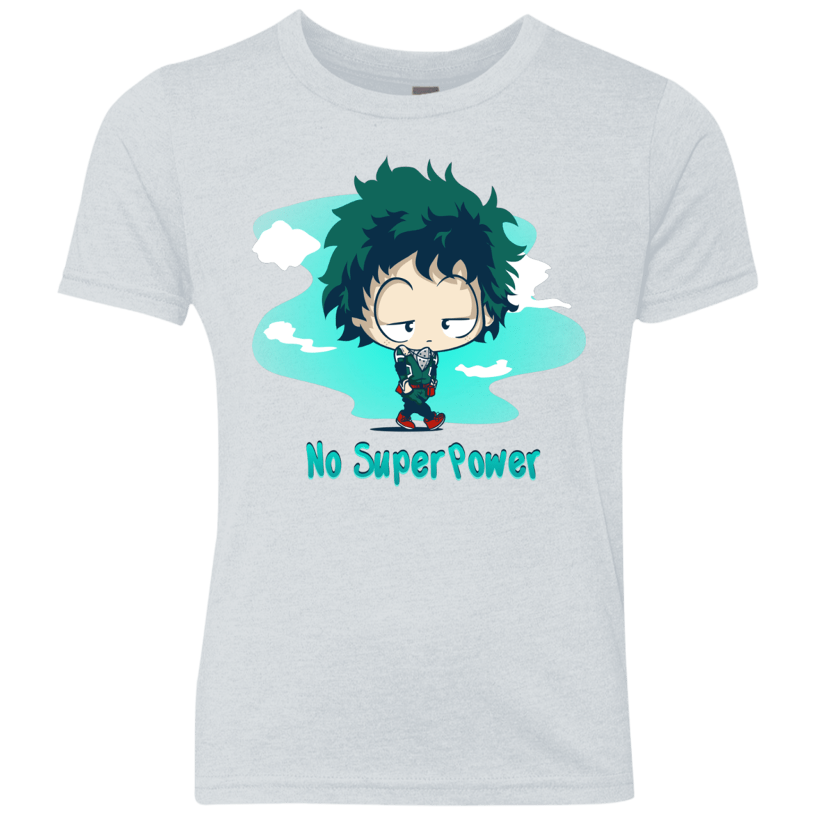 No Super Power Youth Triblend T-Shirt