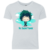 No Super Power Youth Triblend T-Shirt