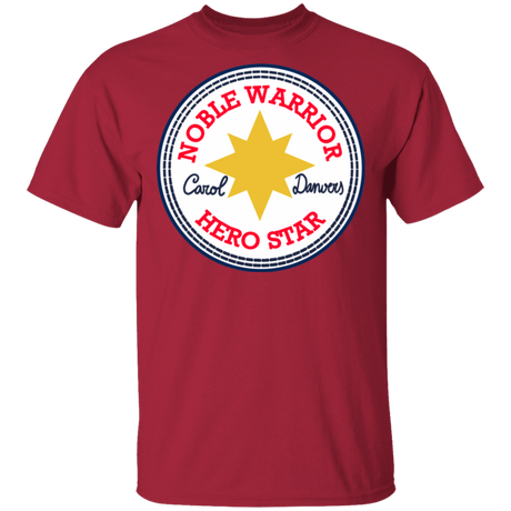 T-Shirts Cardinal / S Nobel Warrior Hero Star T-Shirt
