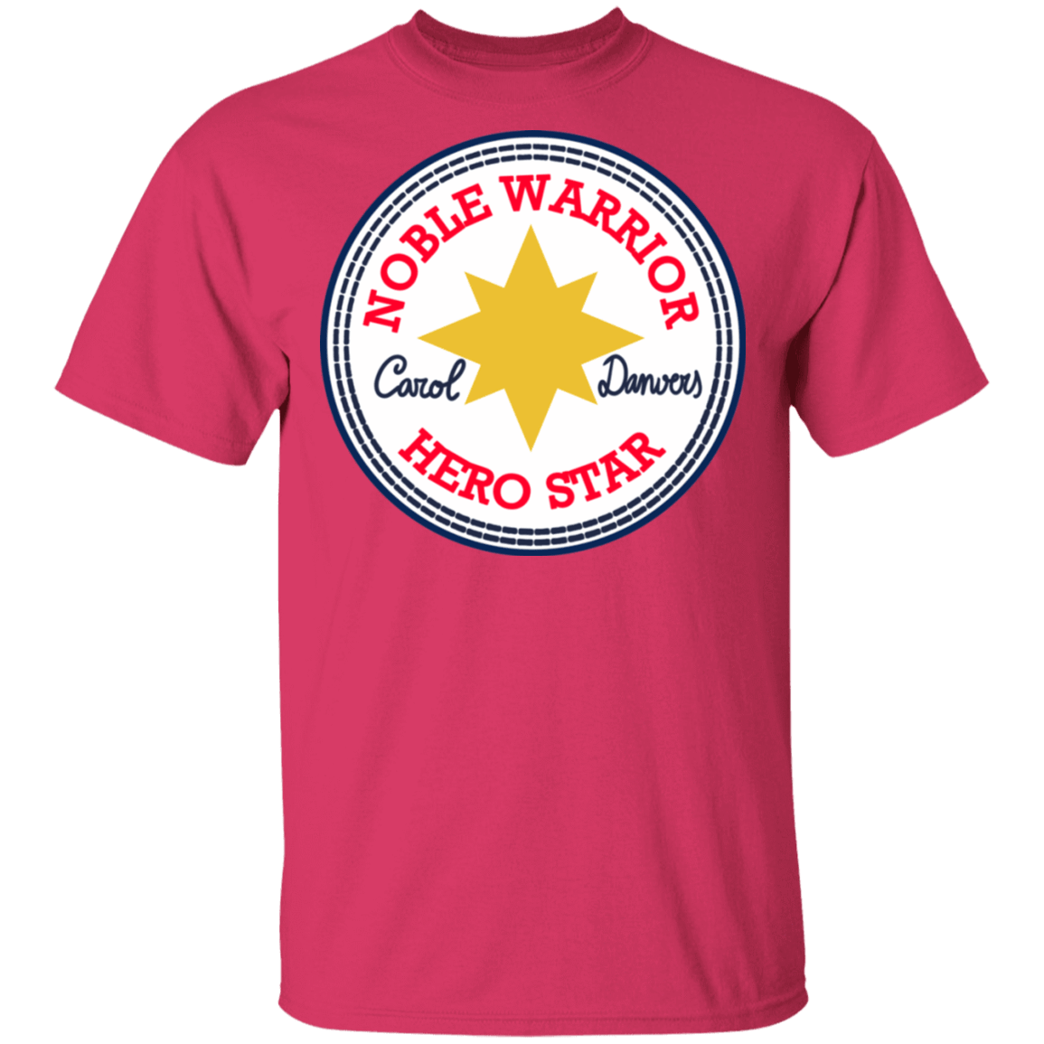 T-Shirts Heliconia / S Nobel Warrior Hero Star T-Shirt