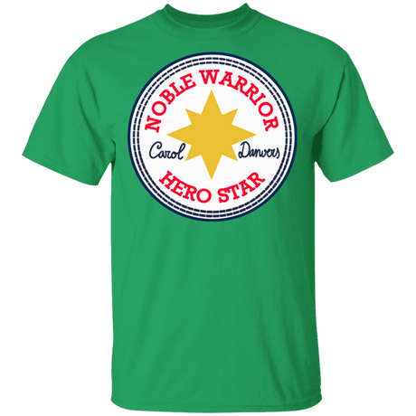T-Shirts Irish Green / S Nobel Warrior Hero Star T-Shirt