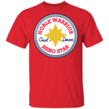 T-Shirts Red / S Nobel Warrior Hero Star T-Shirt