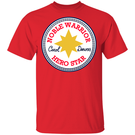 T-Shirts Red / S Nobel Warrior Hero Star T-Shirt