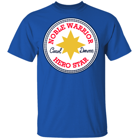 T-Shirts Royal / S Nobel Warrior Hero Star T-Shirt