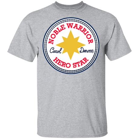 T-Shirts Sport Grey / S Nobel Warrior Hero Star T-Shirt