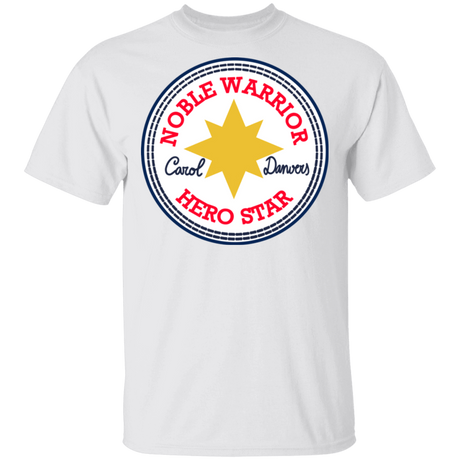 T-Shirts White / S Nobel Warrior Hero Star T-Shirt