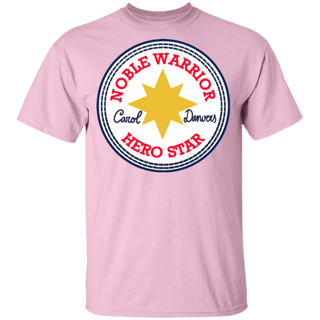 T-Shirts Light Pink / YXS Nobel Warrior Hero Star Youth T-Shirt