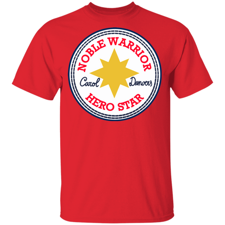 T-Shirts Red / YXS Nobel Warrior Hero Star Youth T-Shirt